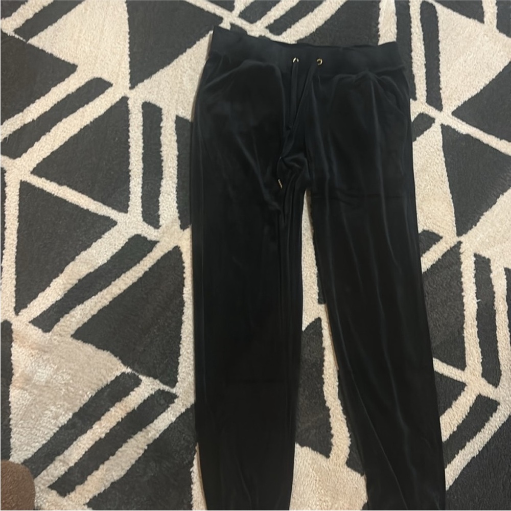 Lilly Pulitzer Black Velvet Joggers